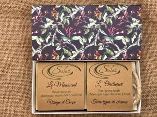 Coffret Duo - Savon et shampoing solides saponiféis à froid